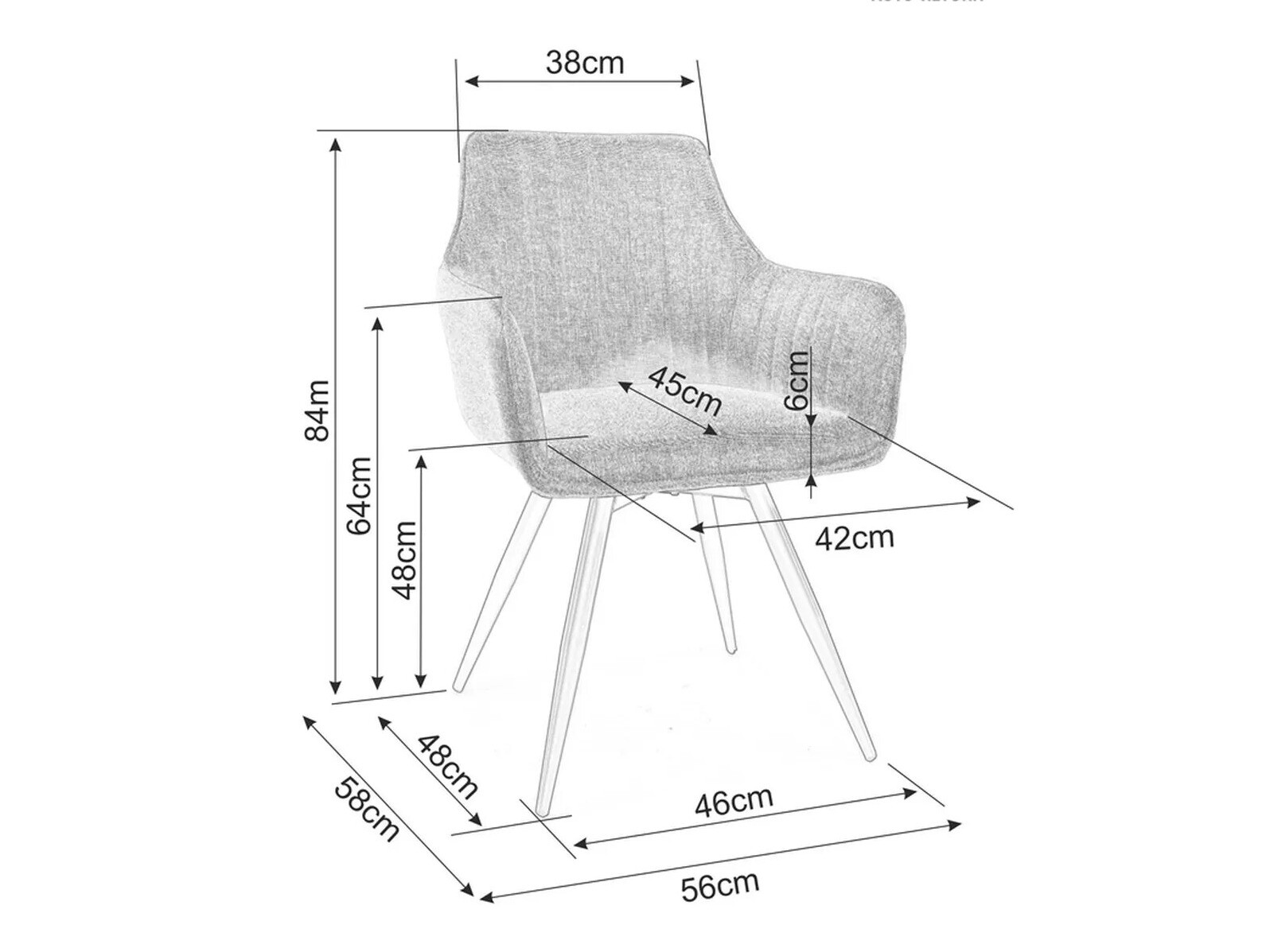 Kėdė Detroit 289 (Brego 34)