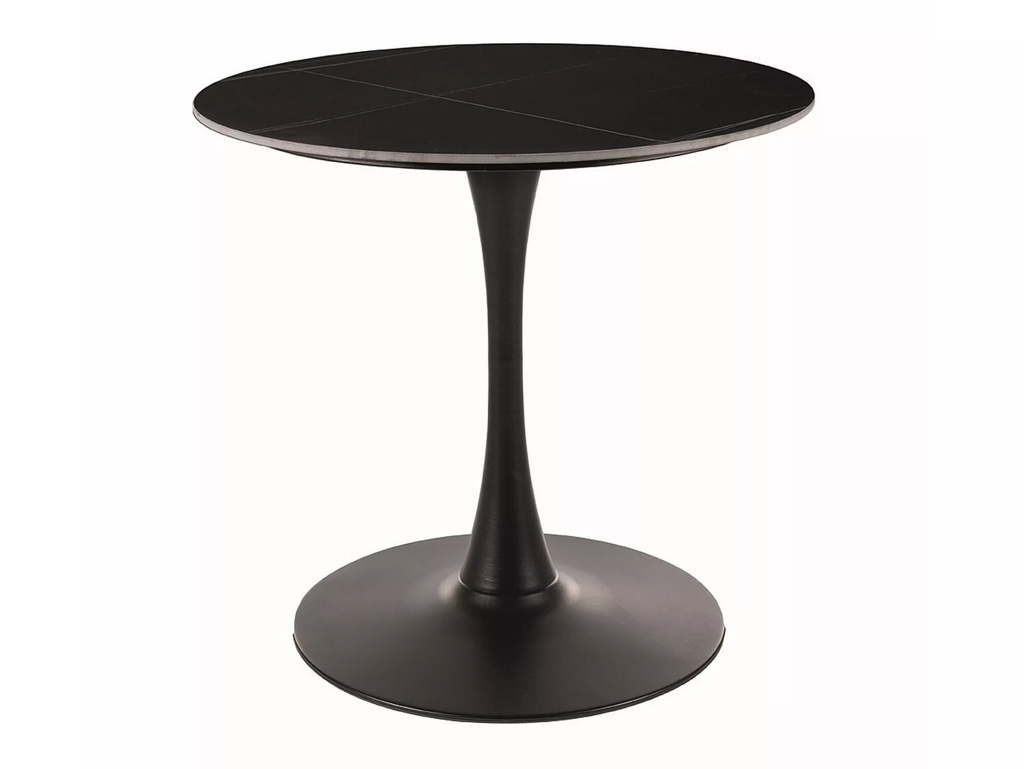 Stalas Detroit 377 (Juoda + Juodas marmuras)