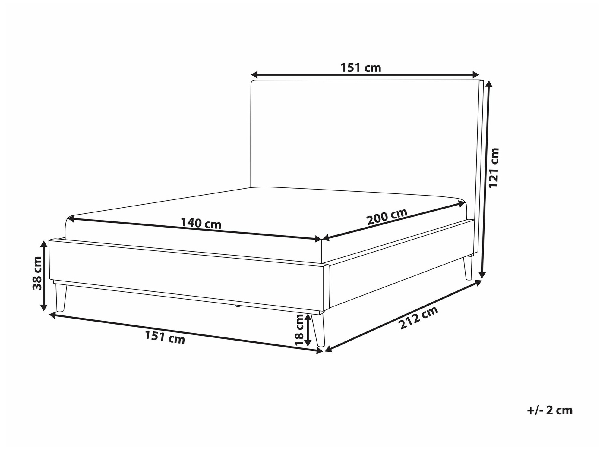Lova Berwyn 1603 (Rožinė)