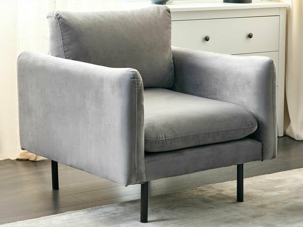 Fotelis Berwyn 1822 (Pilka)