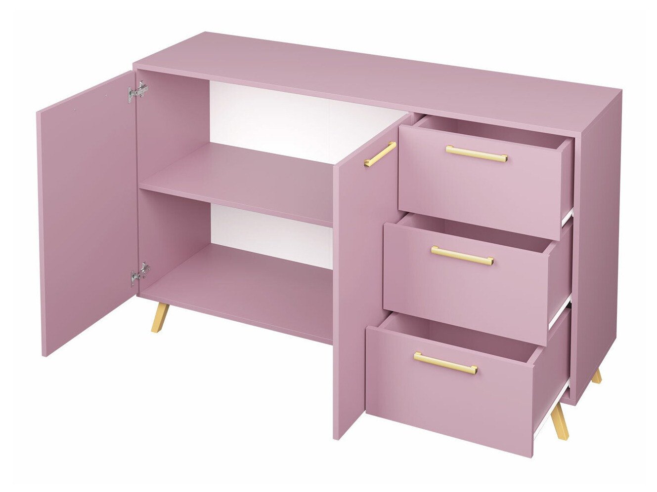 Baldų komplektas Rosa (Mėlyna)
