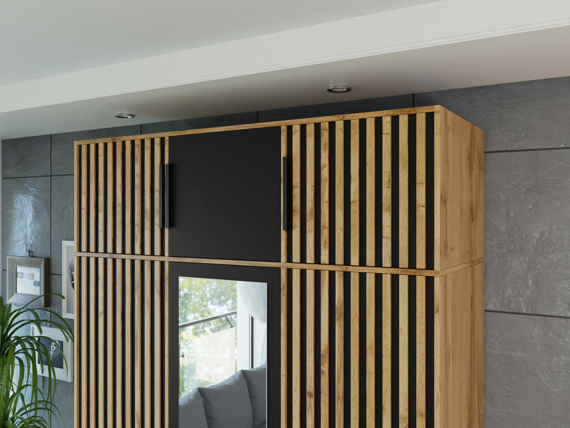 Spintelė Collis I (Votan ąžuolas + Juoda)