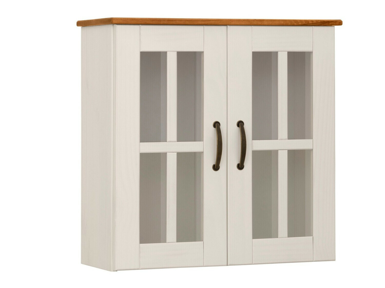 Pakabinama vonios spintelė Ophlevu 104 (Balta + Medaus ąžuolas)