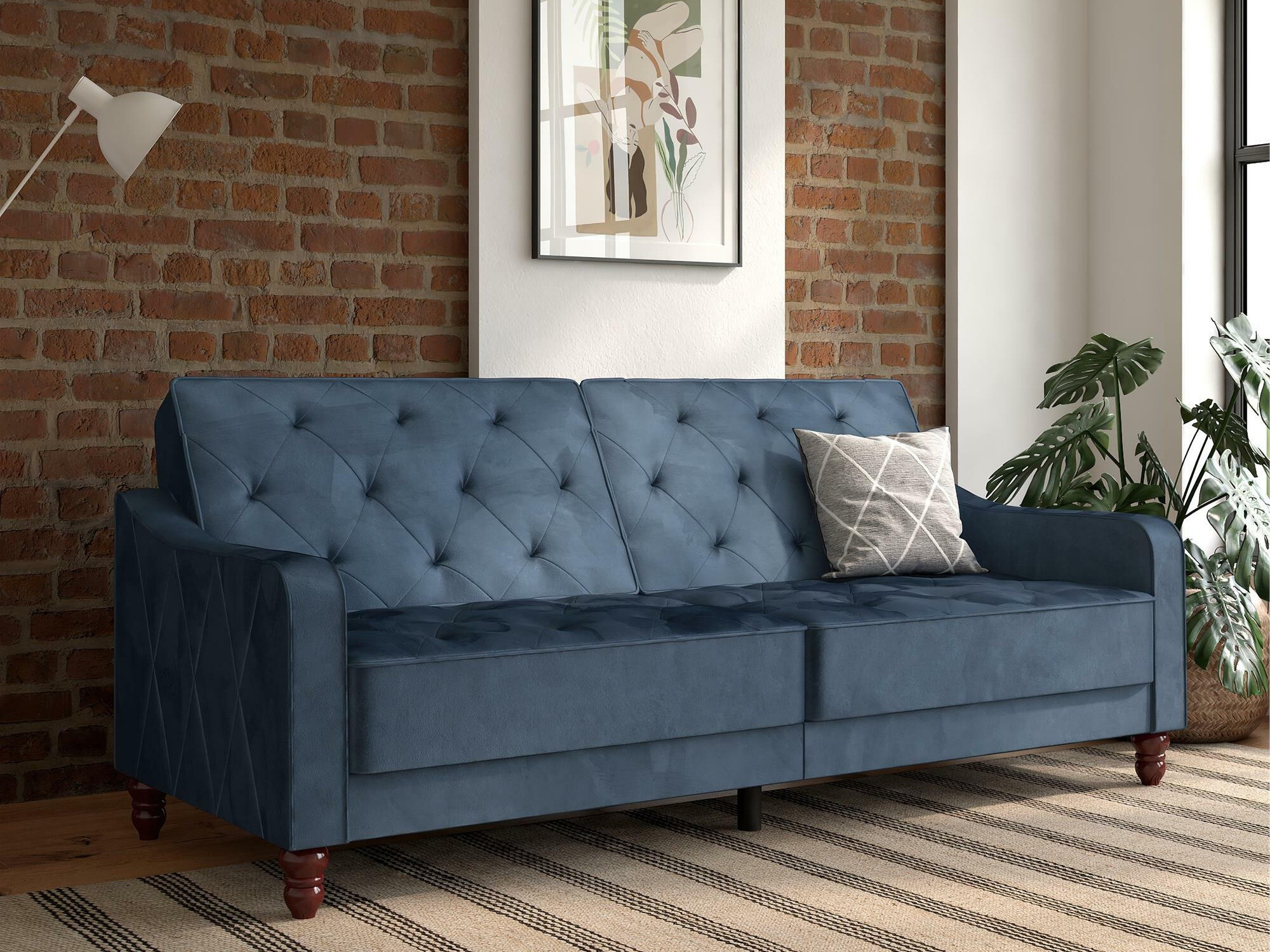 Sofa lova Novogratz 109 (Mėlyna)