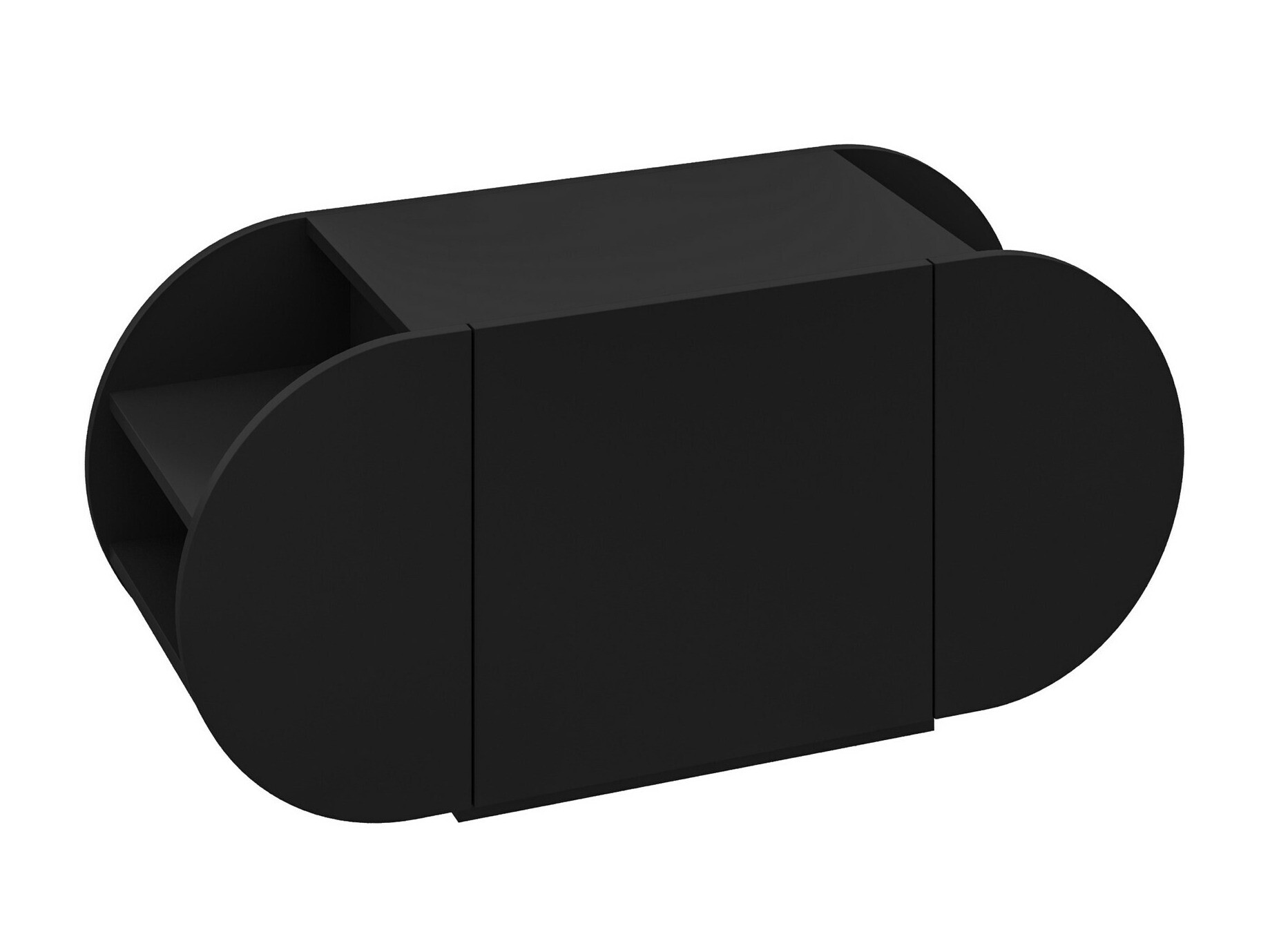 Batų dėžė Kailua 2145 (Juoda)