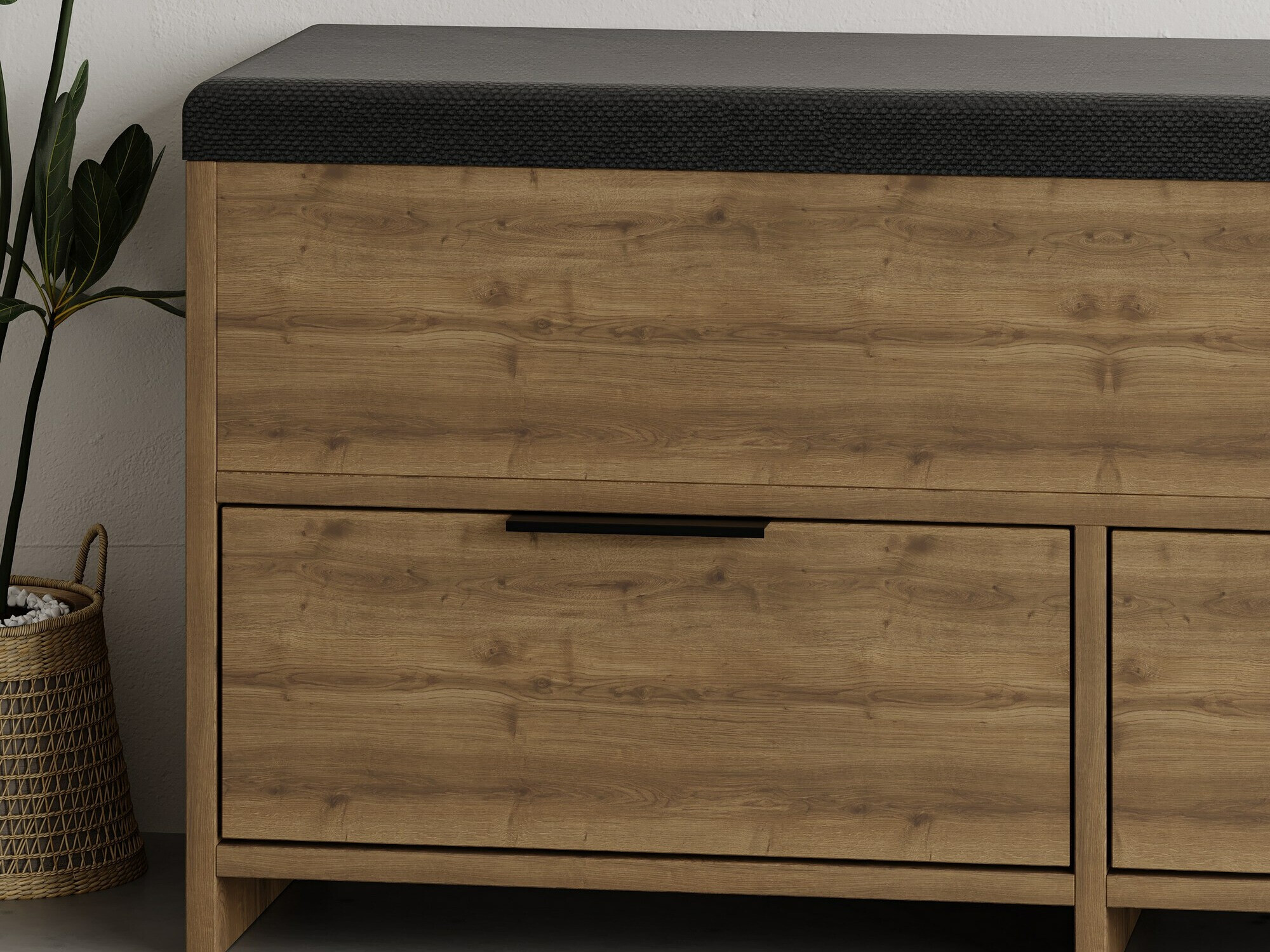 Batų dėžė Kailua 2149 (Tamsus medis)