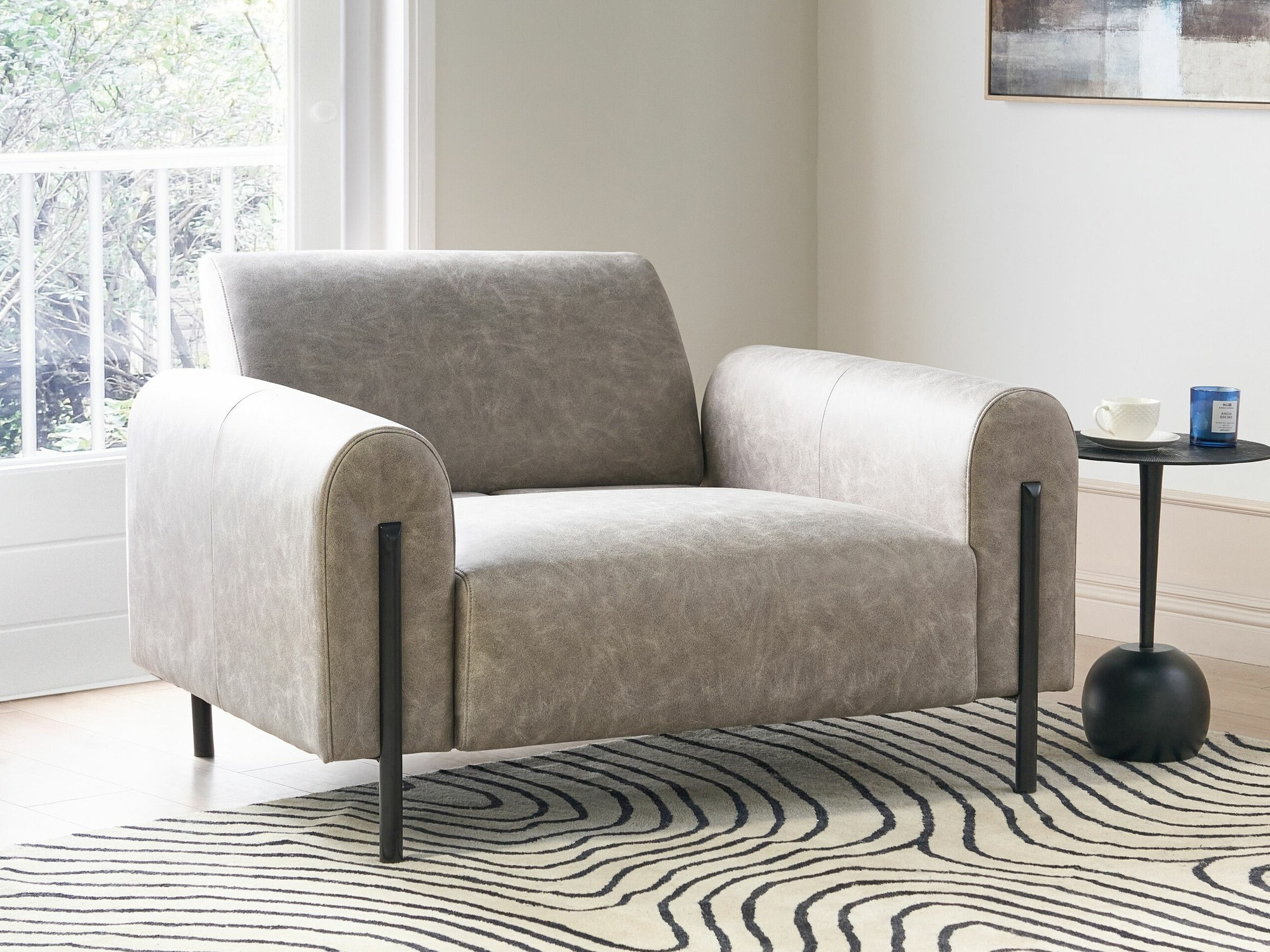 Fotelis Berwyn 2067 (Pilka)