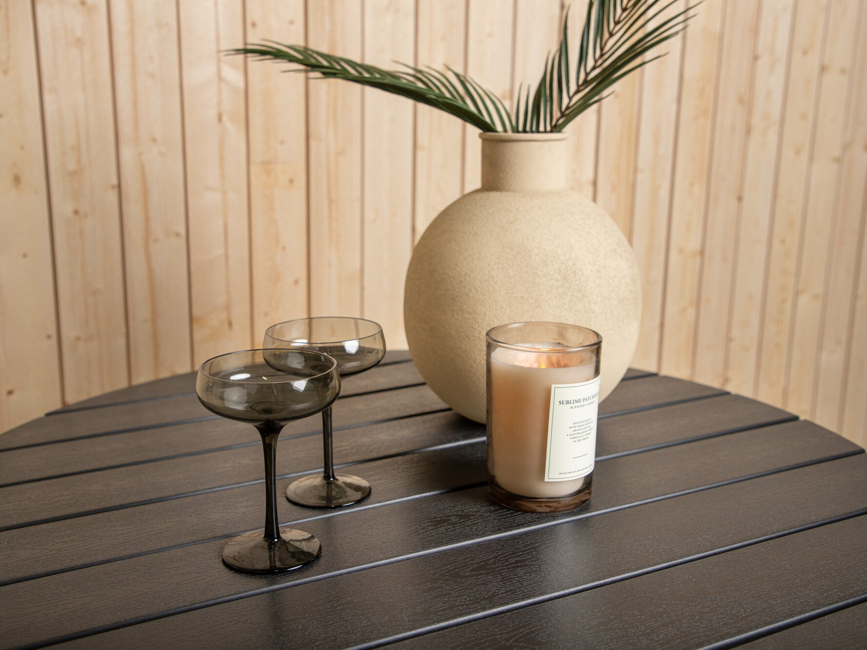 Lauko stalas Dallas 2463 (Juoda)