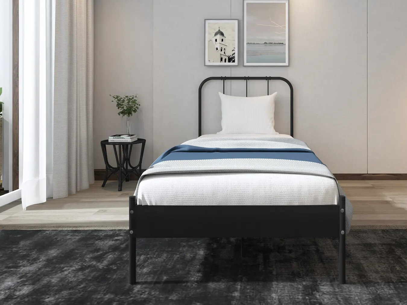 Lova Denton 1265 (Juoda)