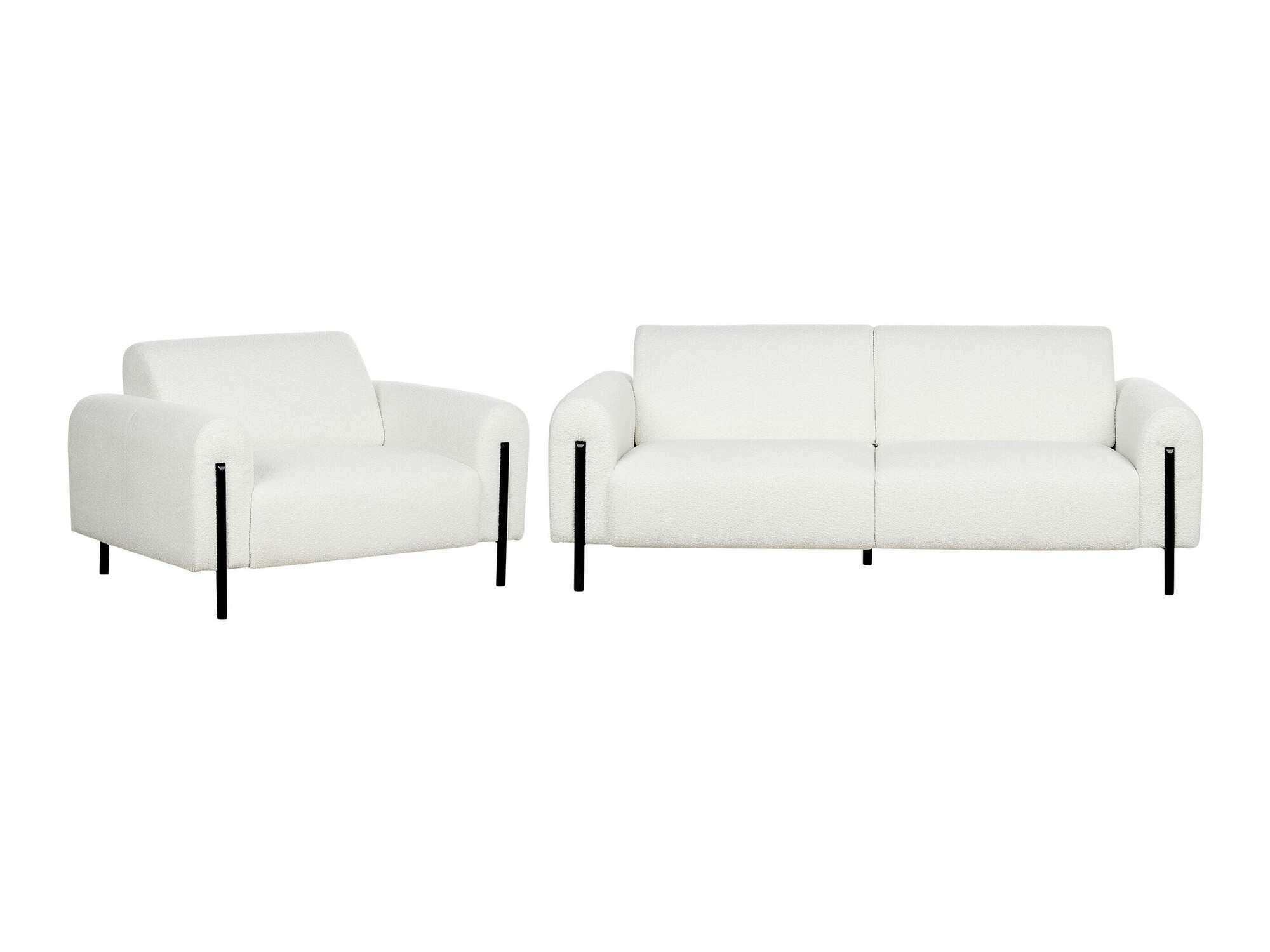 Minkštų baldų komplektas Berwyn 2073 (Balta)