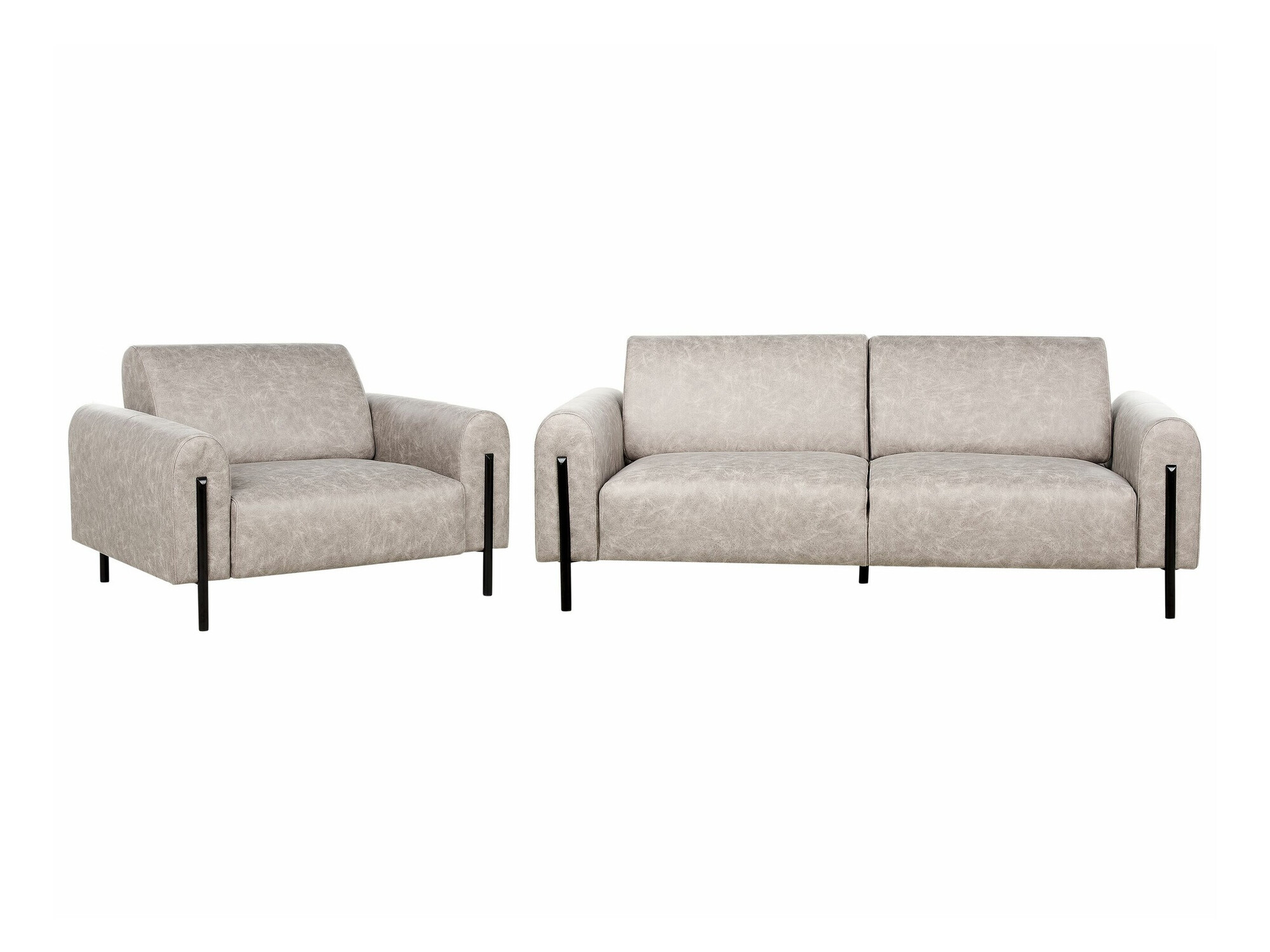 Minkštų baldų komplektas Berwyn 2073 (Pilka)