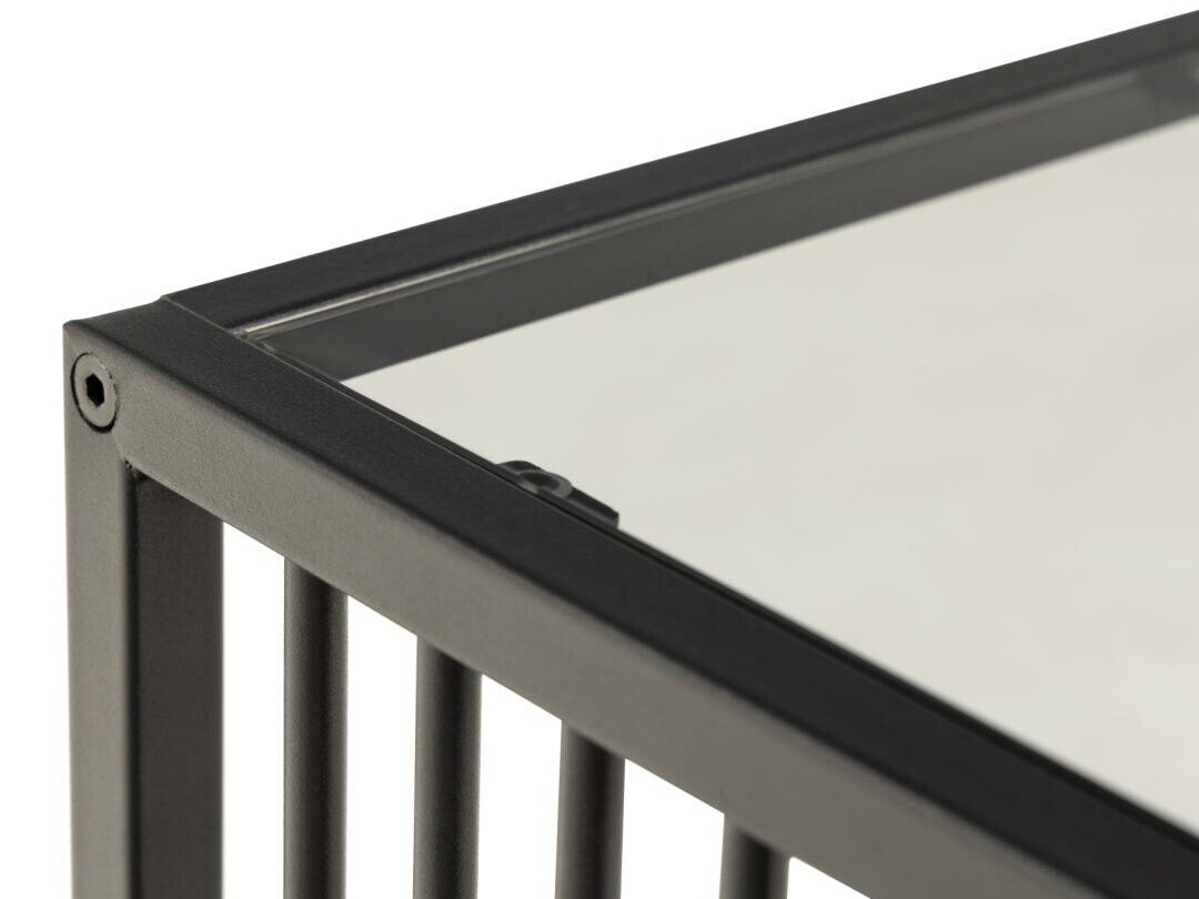 Šoninis staliukas Norsica Livevai 102 (Juoda)