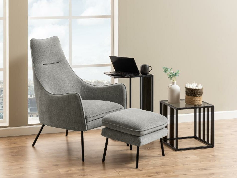 Šoninis staliukas Norsica Livevai 102 (Juoda)