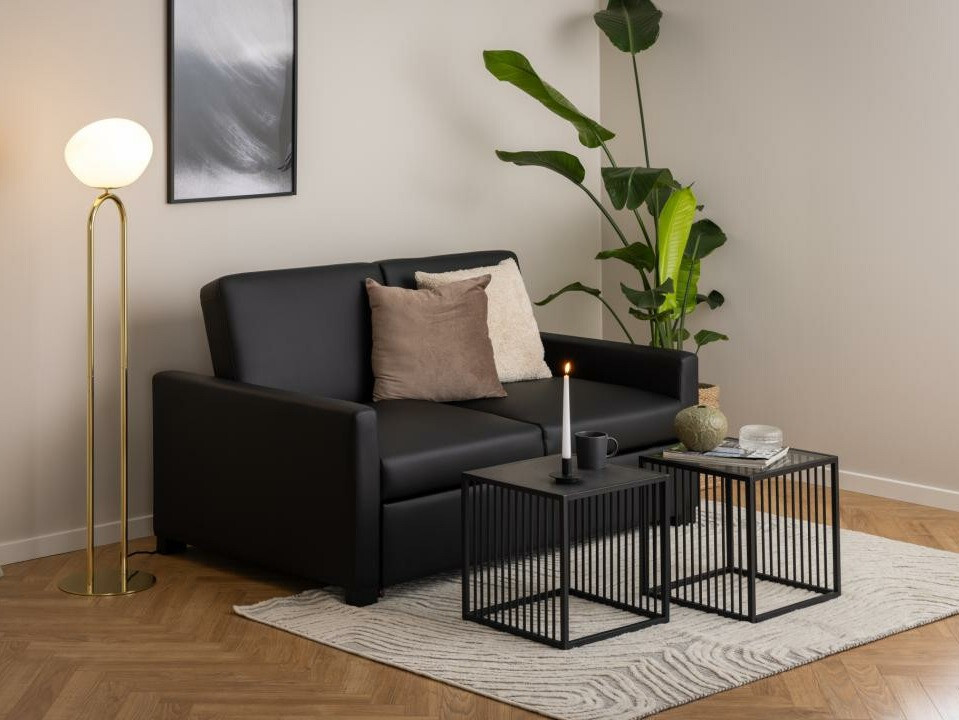 Šoninis staliukas Norsica Livevai 102 (Juoda)