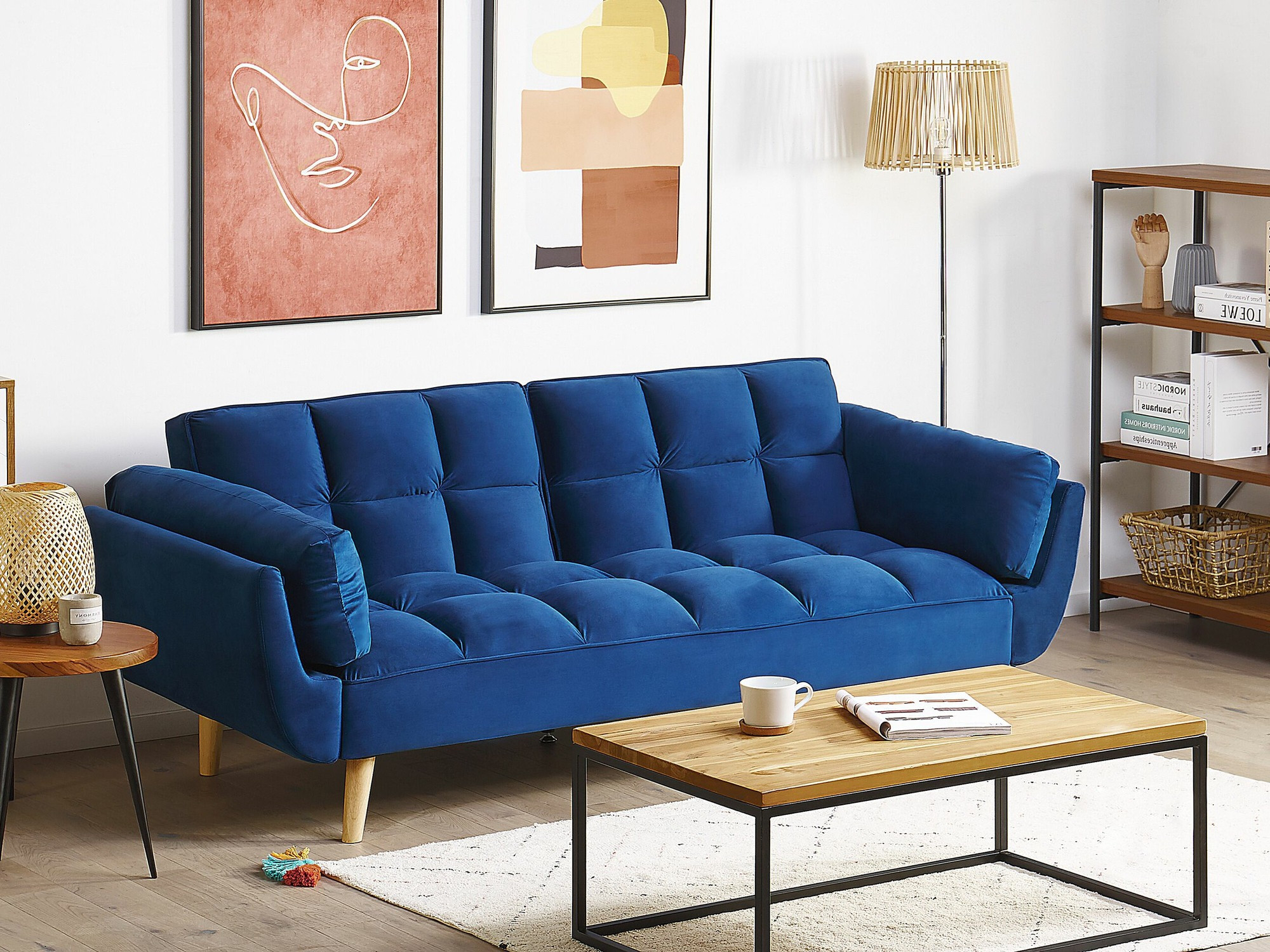 Sofa lova Berwyn 2077 (Mėlyna)