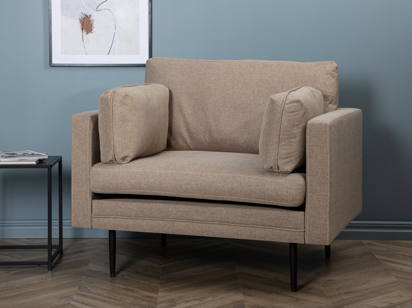 Fotelis Dallas 1704 (Ruda + Juoda)