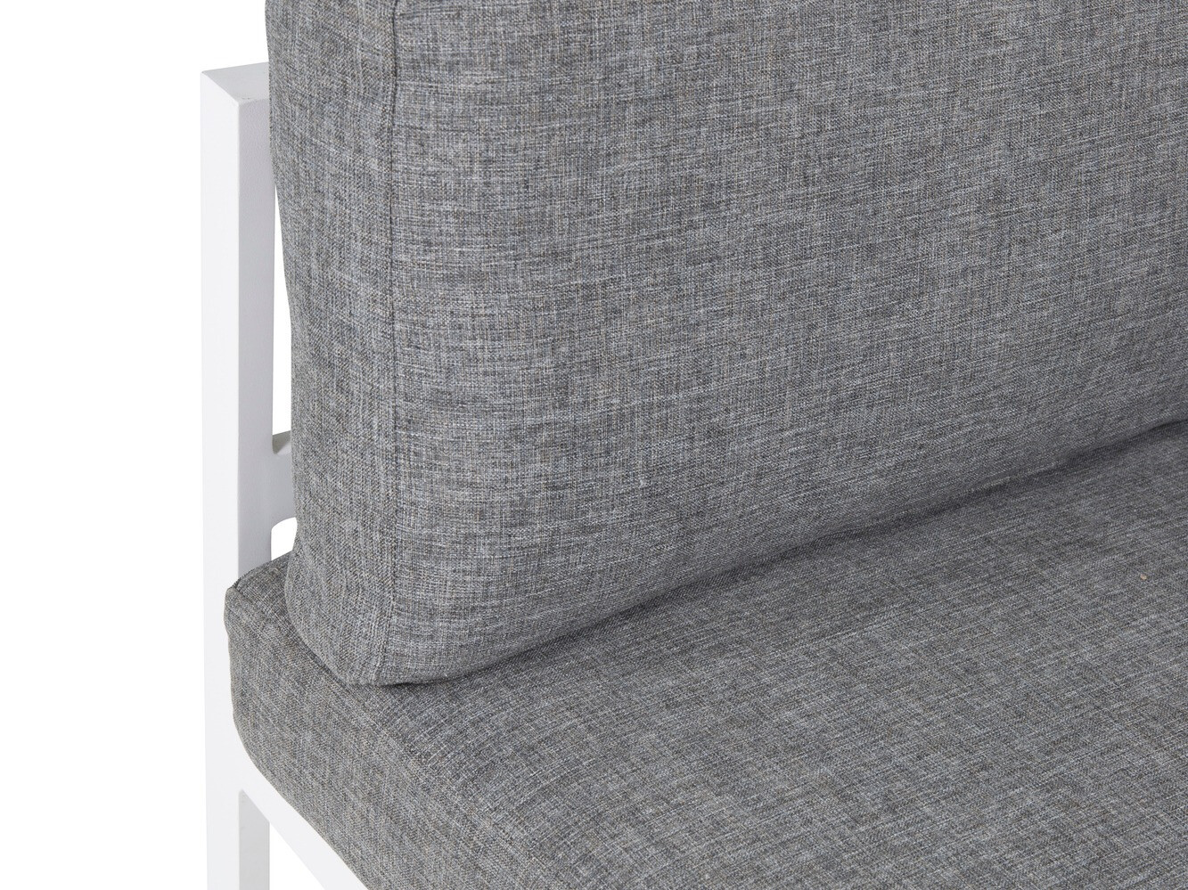 Lauko fotelis Dallas 766 (Pilka + Balta)