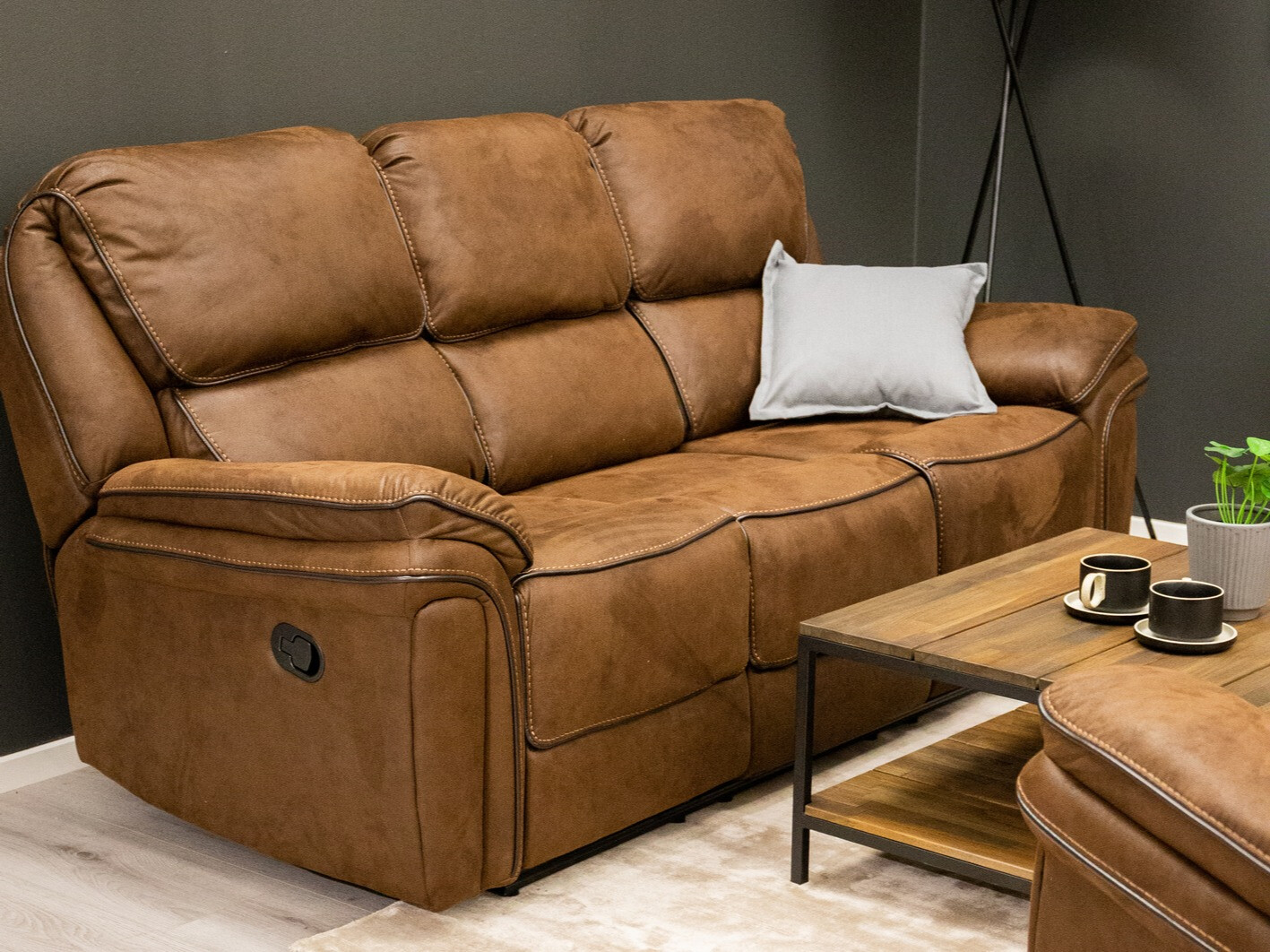 Sofa reglaineris Dallas 4724 (Ruda)