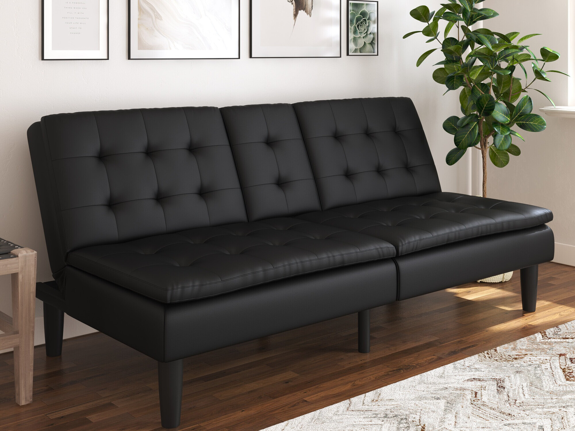 Sofa lova Tulsa 642 (Juoda)