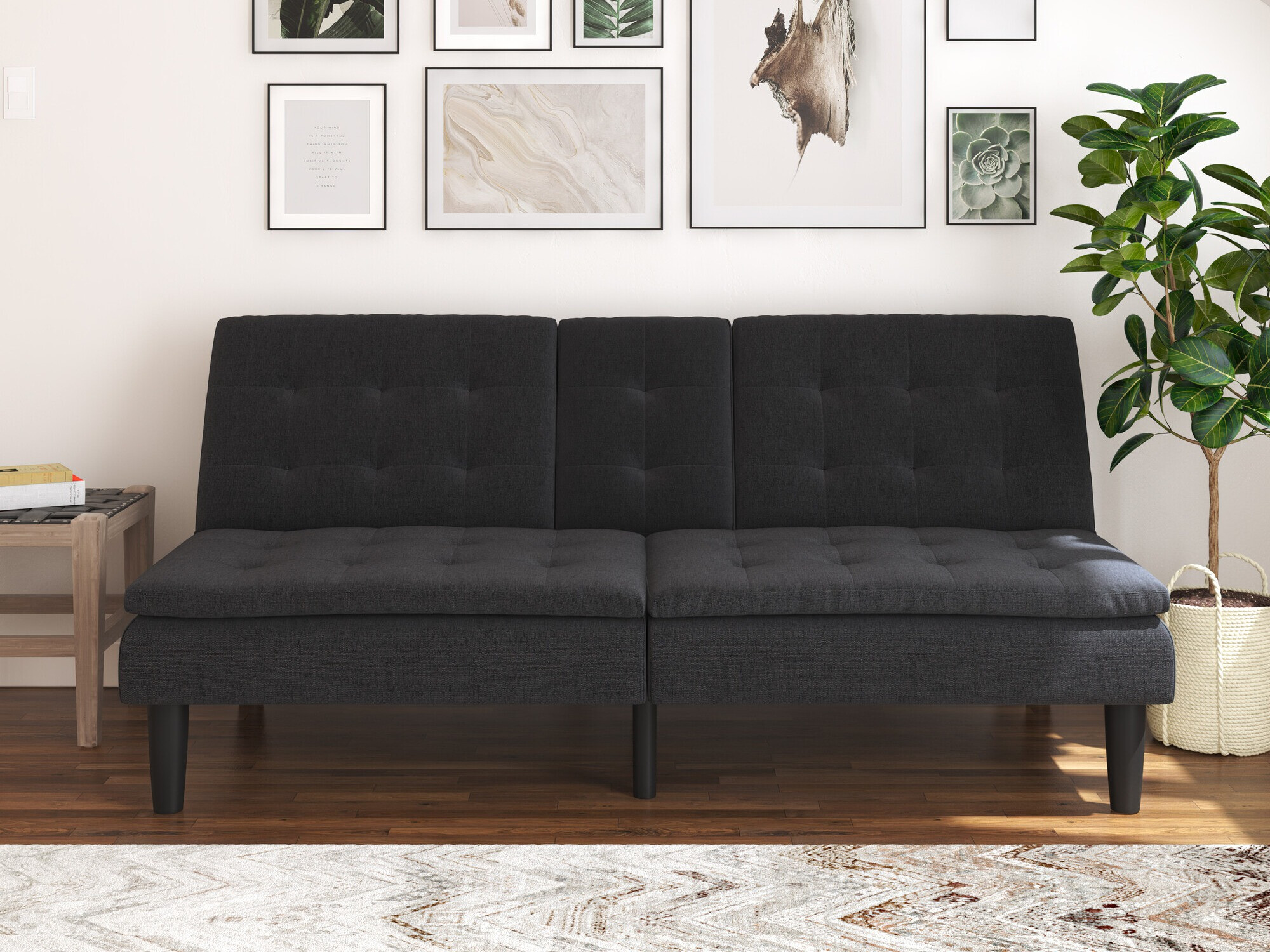 Sofa lova Tulsa 682 (Antracitas)