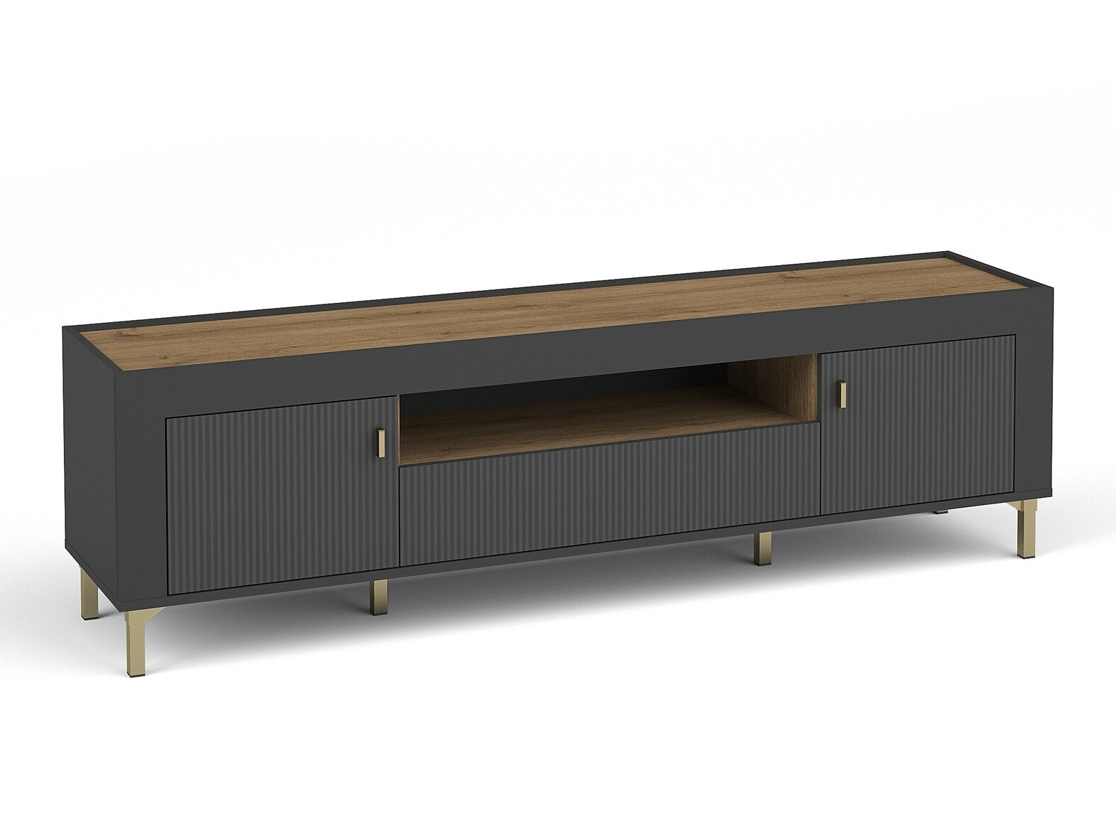 TV staliukas Mormavu 106 (Matinė juoda)