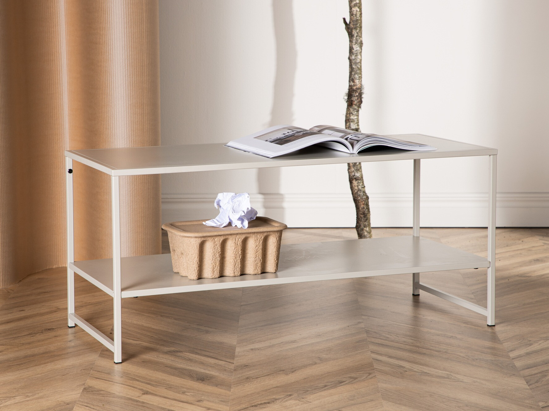 Žurnalinis staliukas Dallas 216 (Smėlinė)