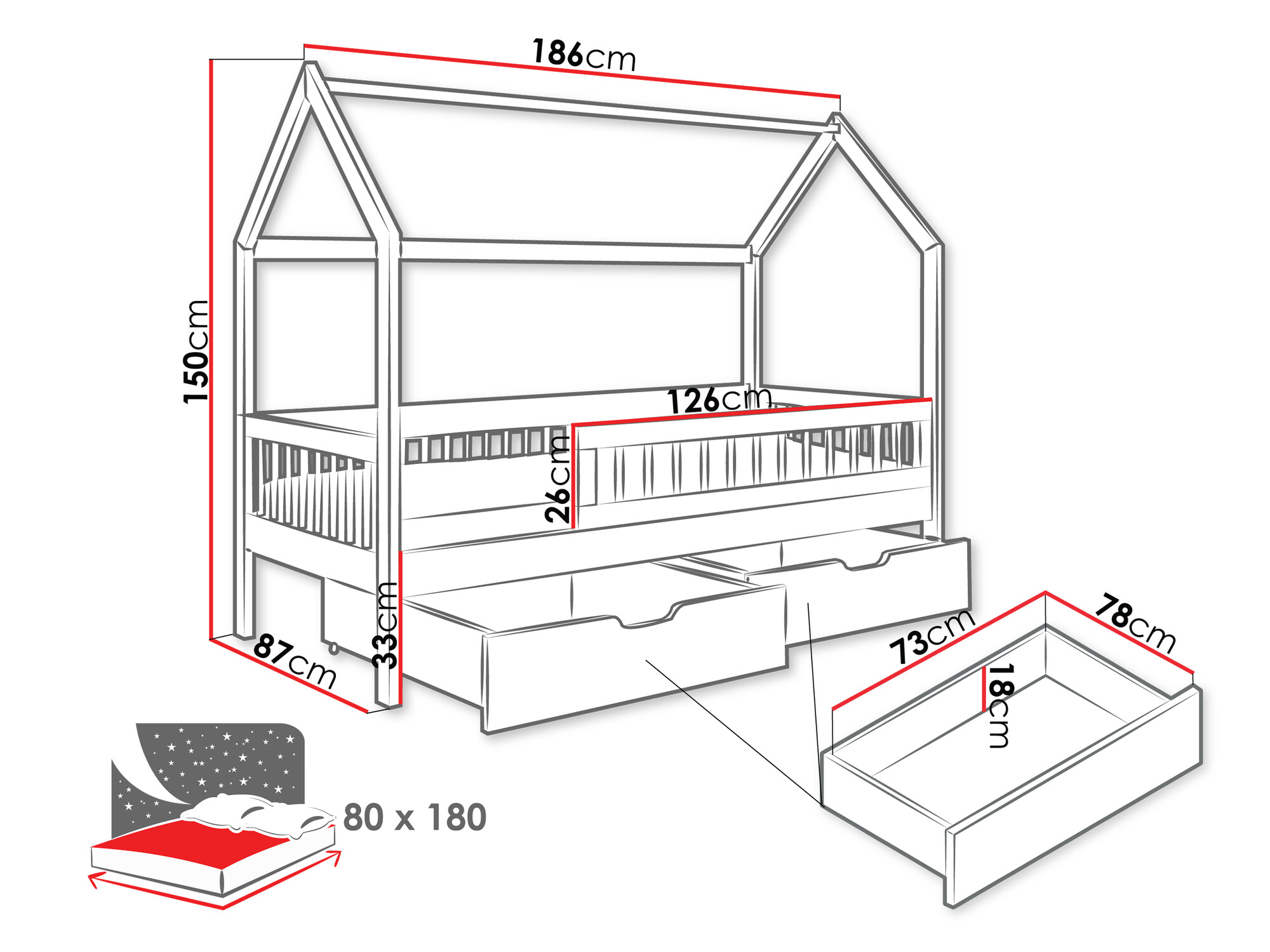 Lova Henderson 167 (Pilka)