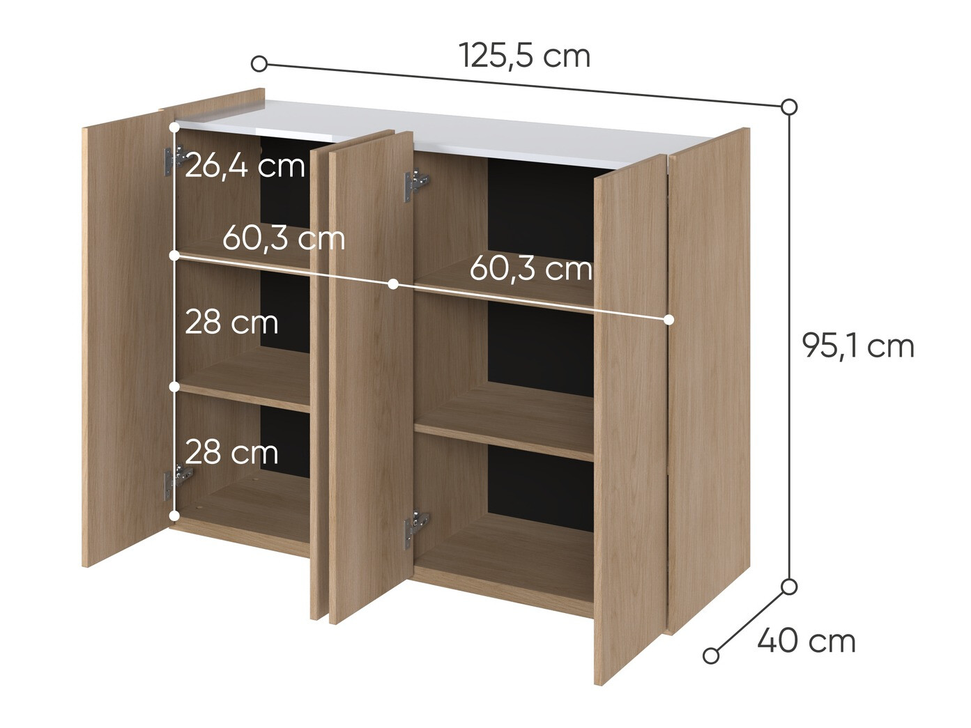 Spintelė Fresno 148 (Ąžuolas)