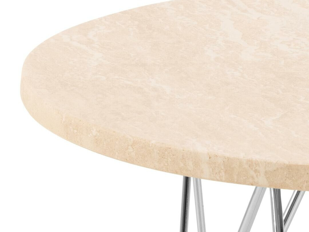 Žurnalinis staliukas Norsica 819 (Smėlinė + Sidabrinė)