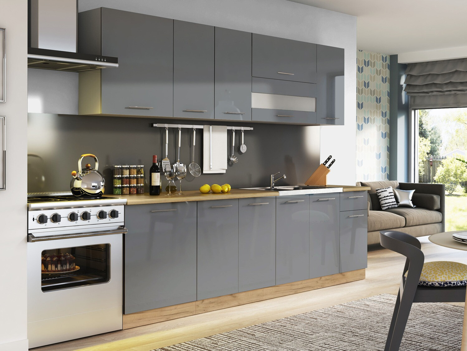 Durelės indaplovei Tiffa Grey 124