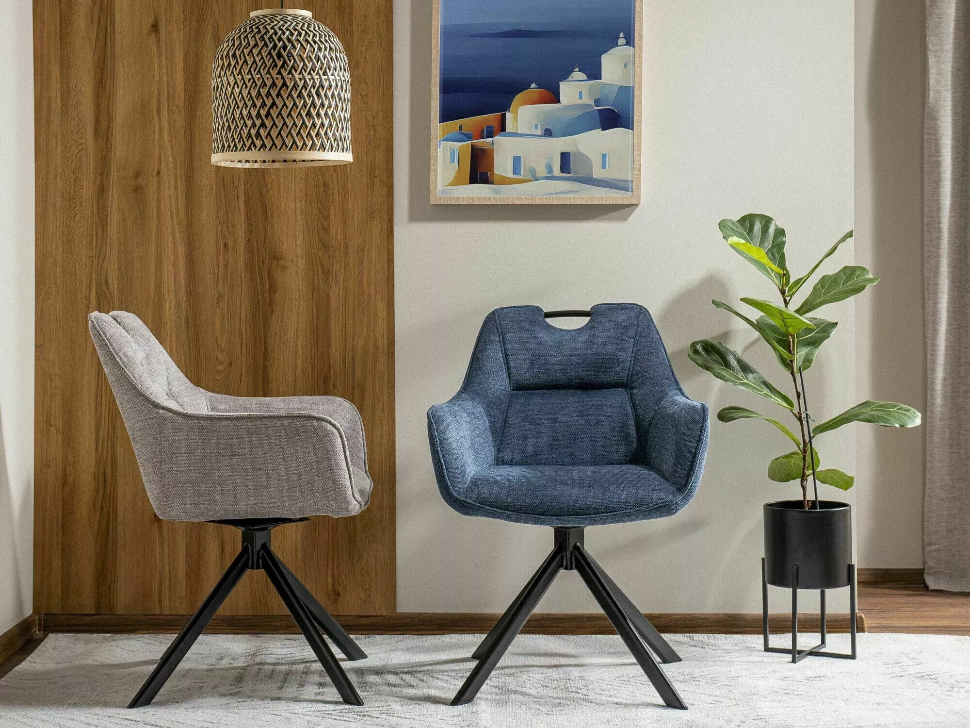 Kėdė Detroit 416 (Mėlyna)