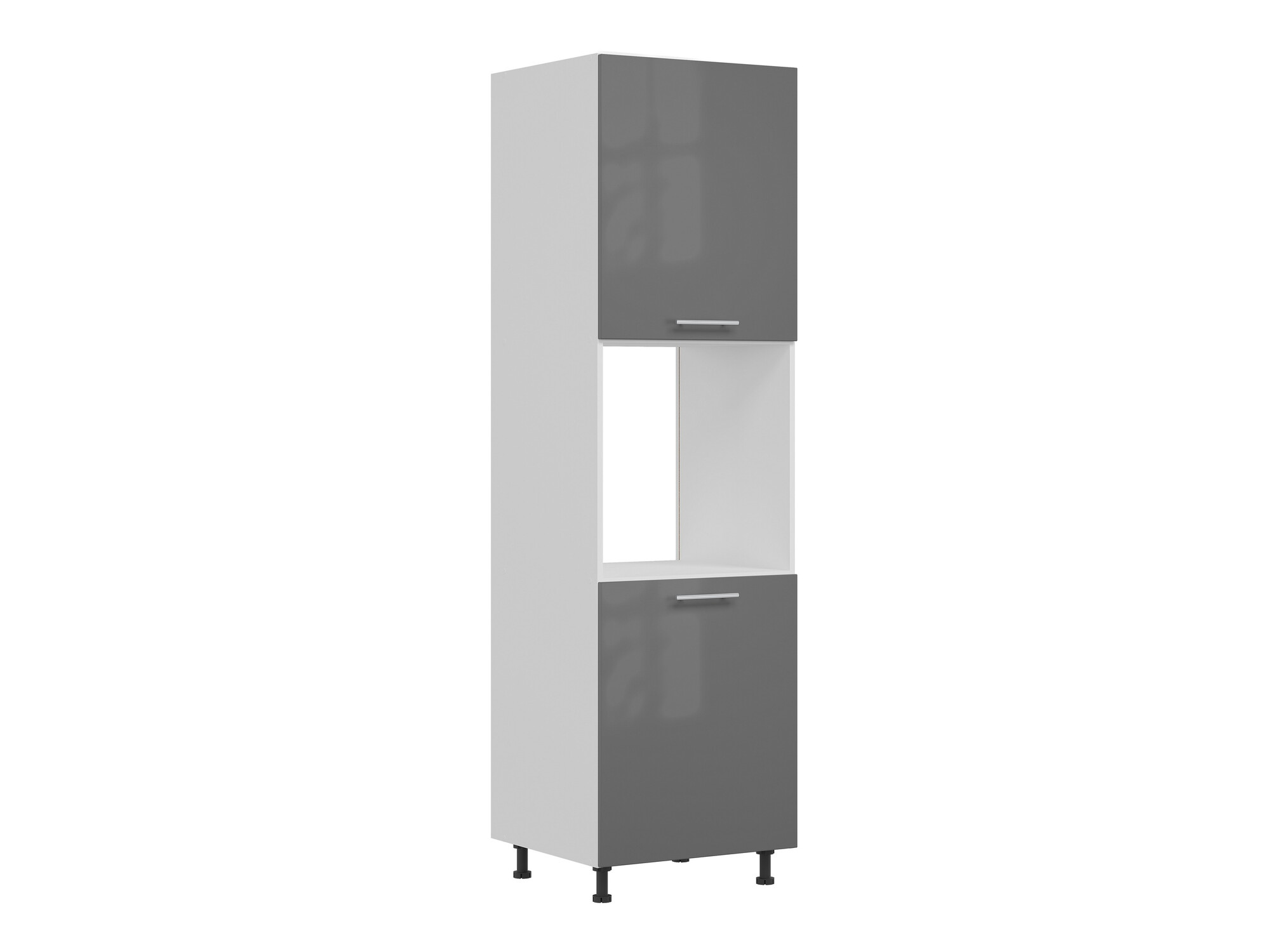 Modulinė spintelė įmontuojamai buitinei technikai Tiffa Grey 122