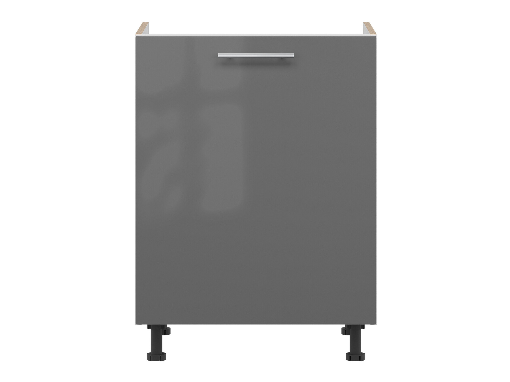 Modulinė spintelė plautuvei su durelėmis Tiffa Grey 121