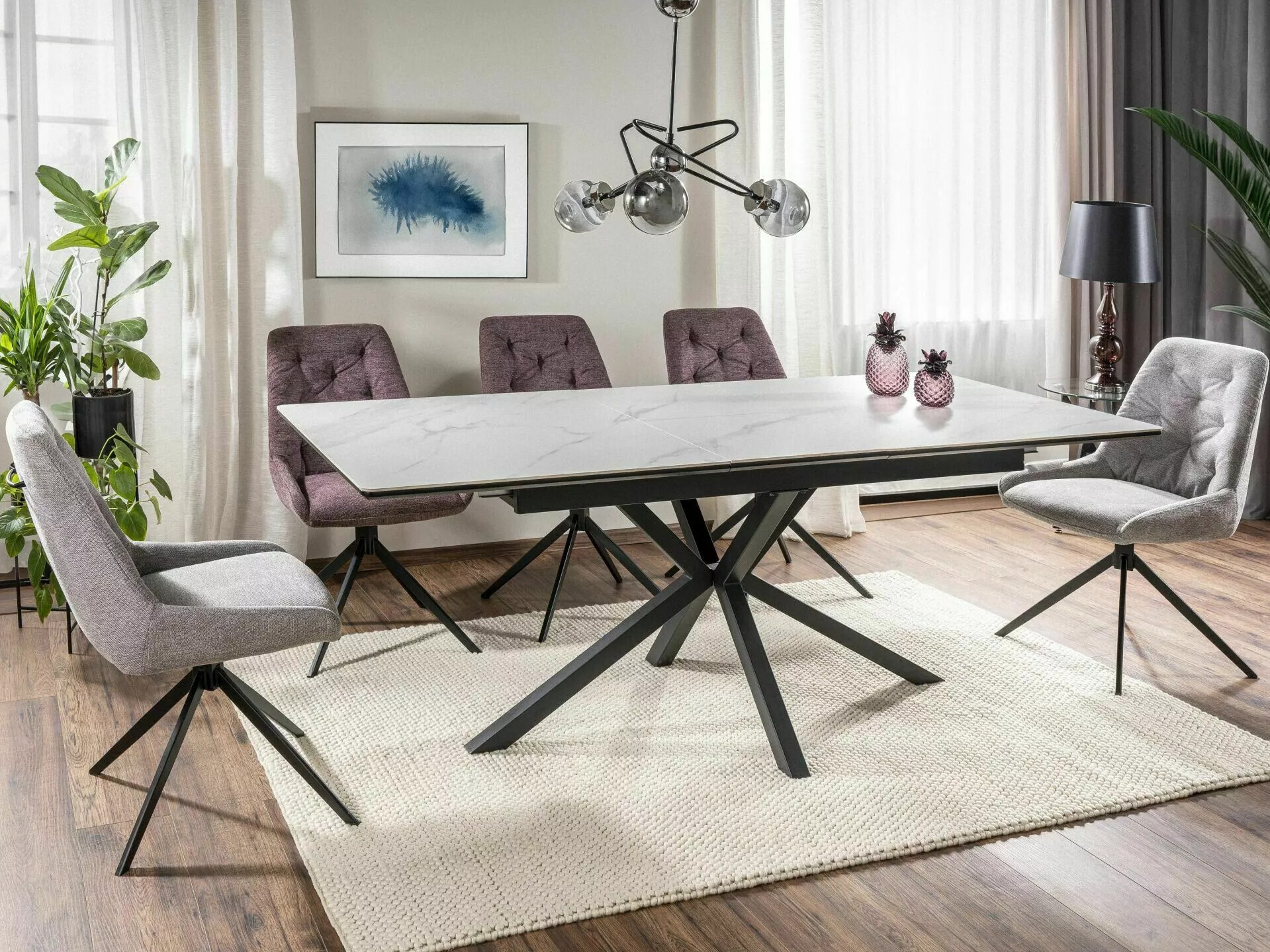 Kėdė Detroit 420 (Violetinė)