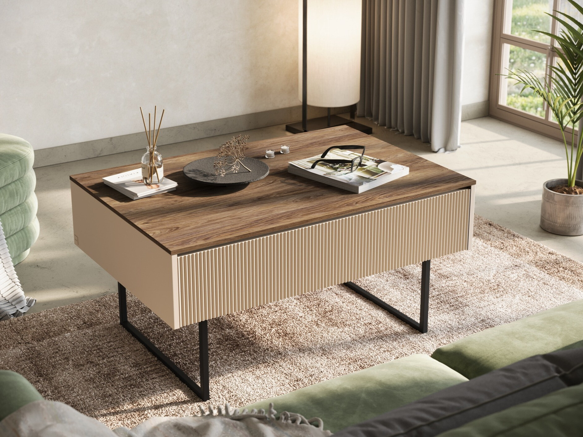 Žurnalinis staliukas Elbtei 106