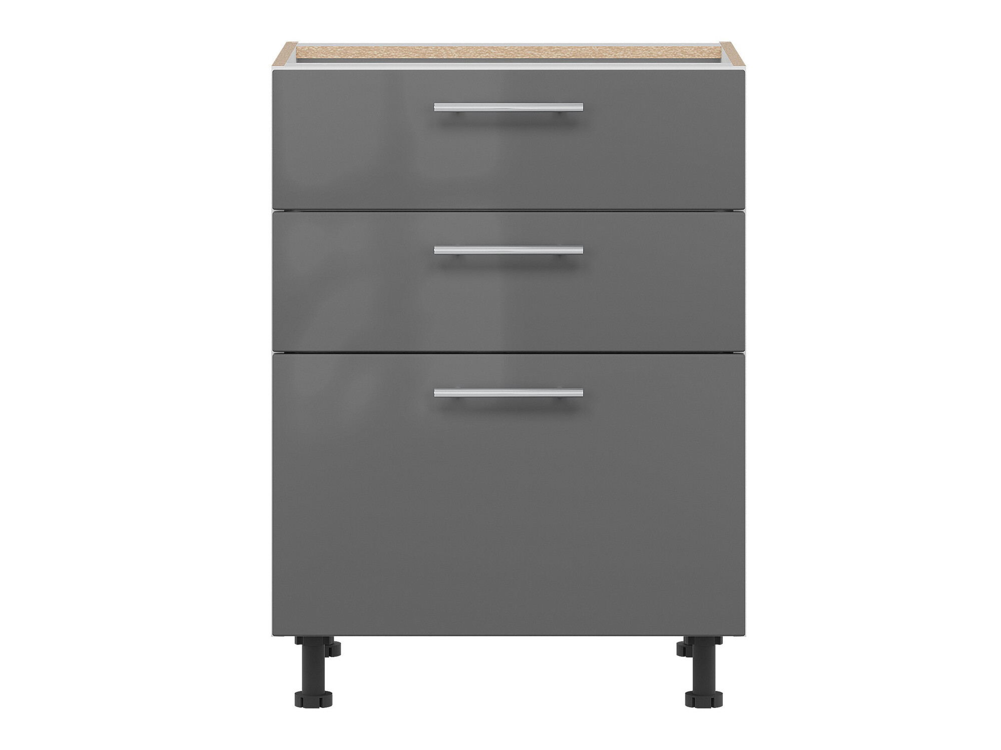 Modulinė spintelė su stalčiais Tiffa Grey 142