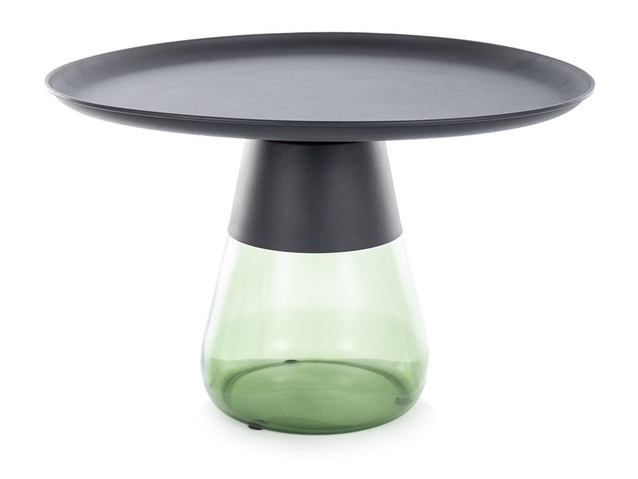 Žurnalinis staliukas Detroit 440 (Juoda + Žalia)