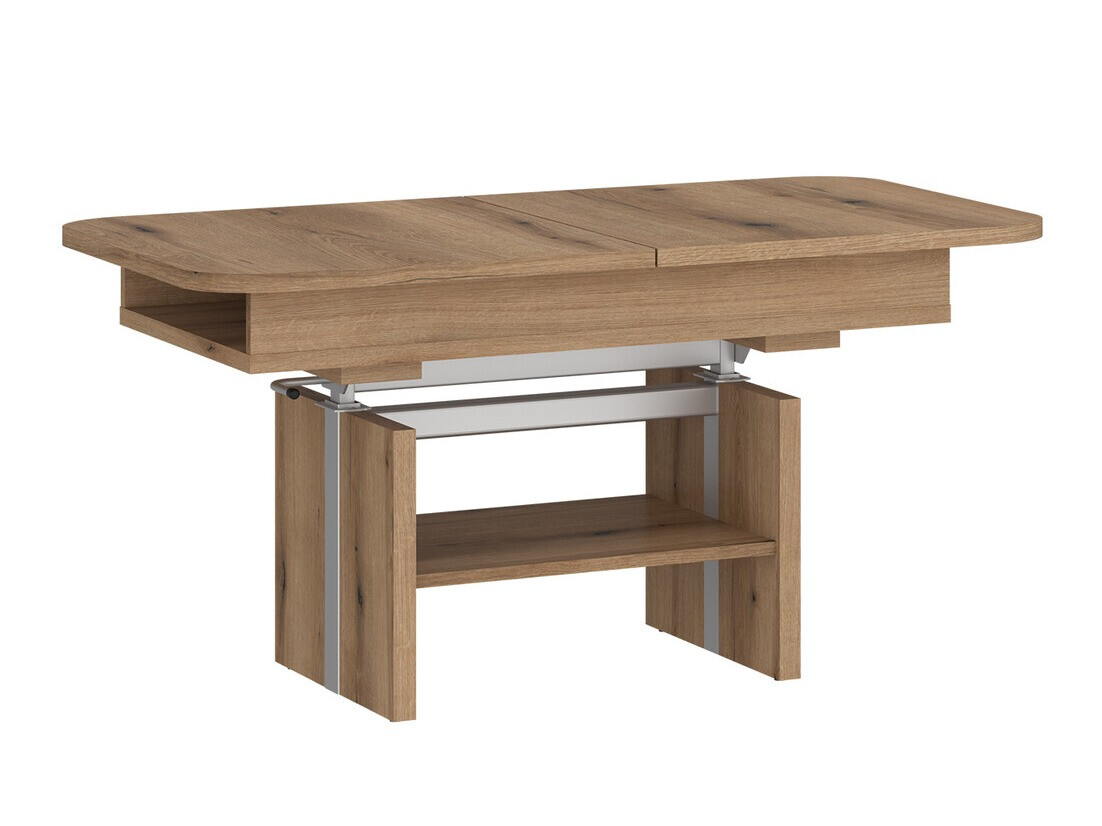 Žurnalinis staliukas transformeris Ontario 121 (Ąžuolas)