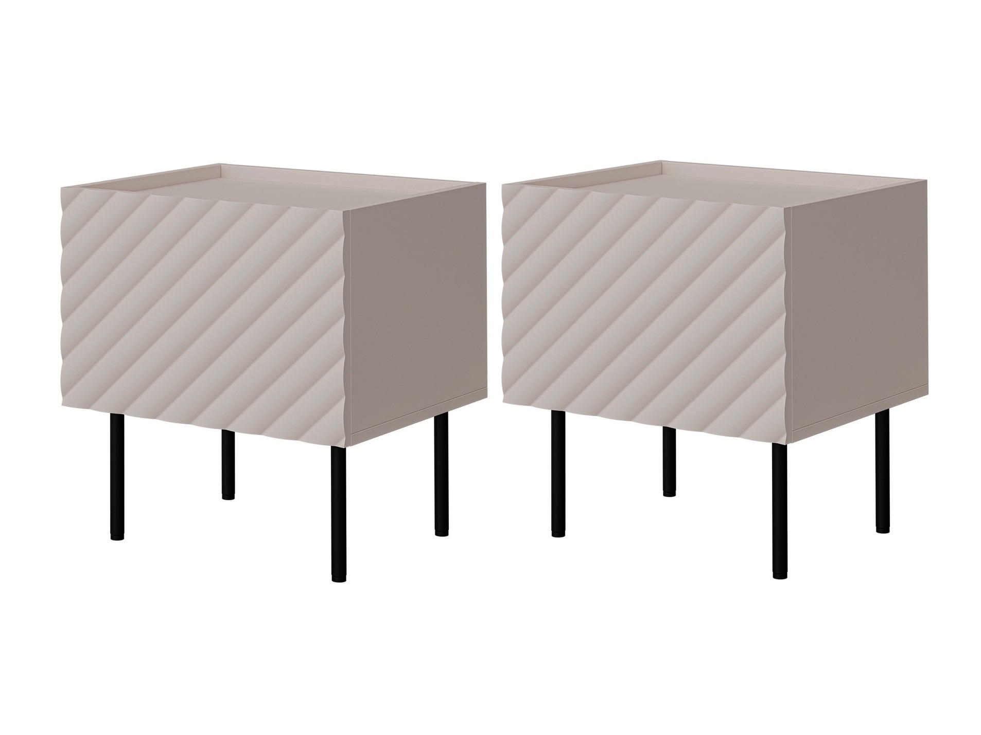 Naktinių staliukų komplektas Sillen (Kašmyras)