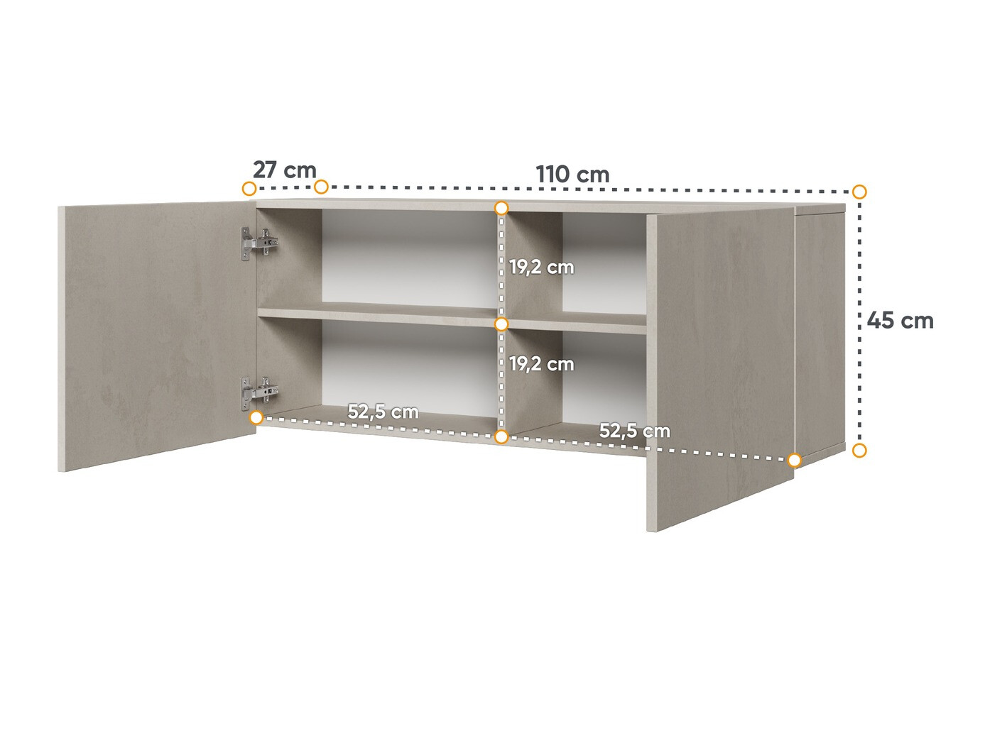 Pakabinama spintelė Orlbale 135