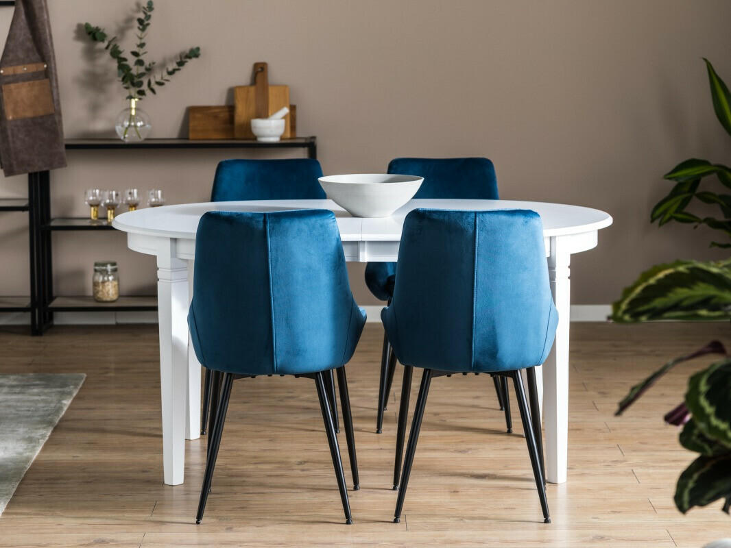 Valgomojo komplektas Scandinavian Choice 759 (Mėlyna + Juoda)