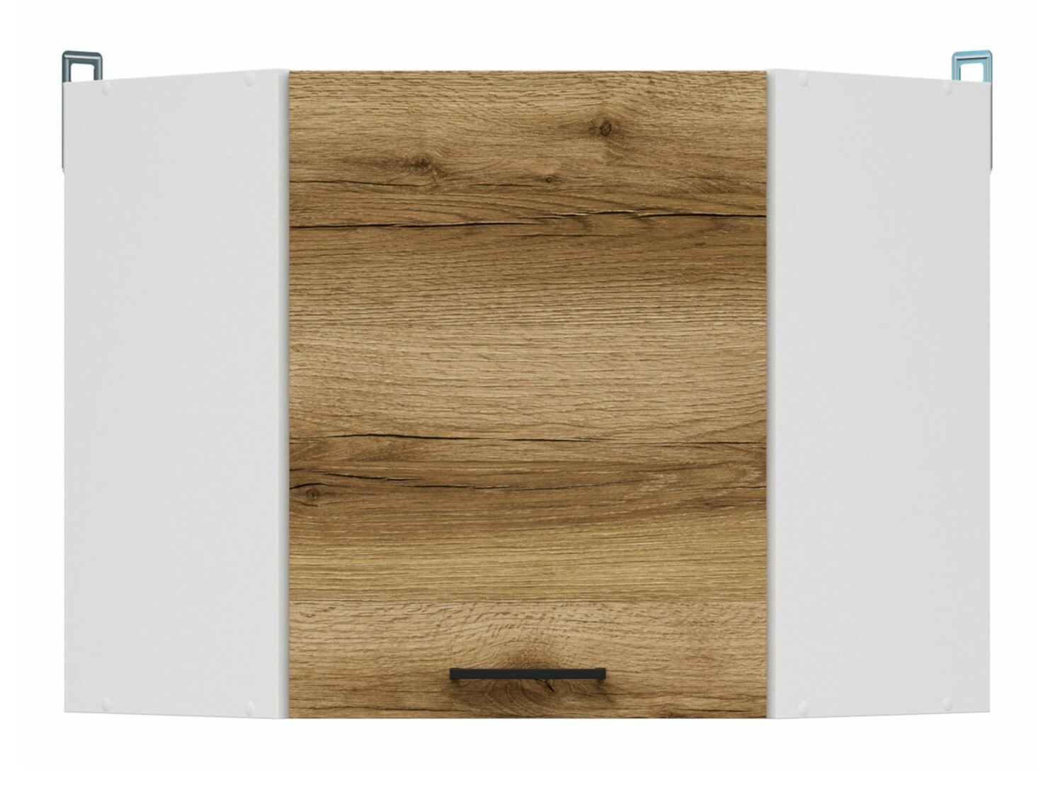 Modulinė pakabinama kampinė spintelė Dela 105