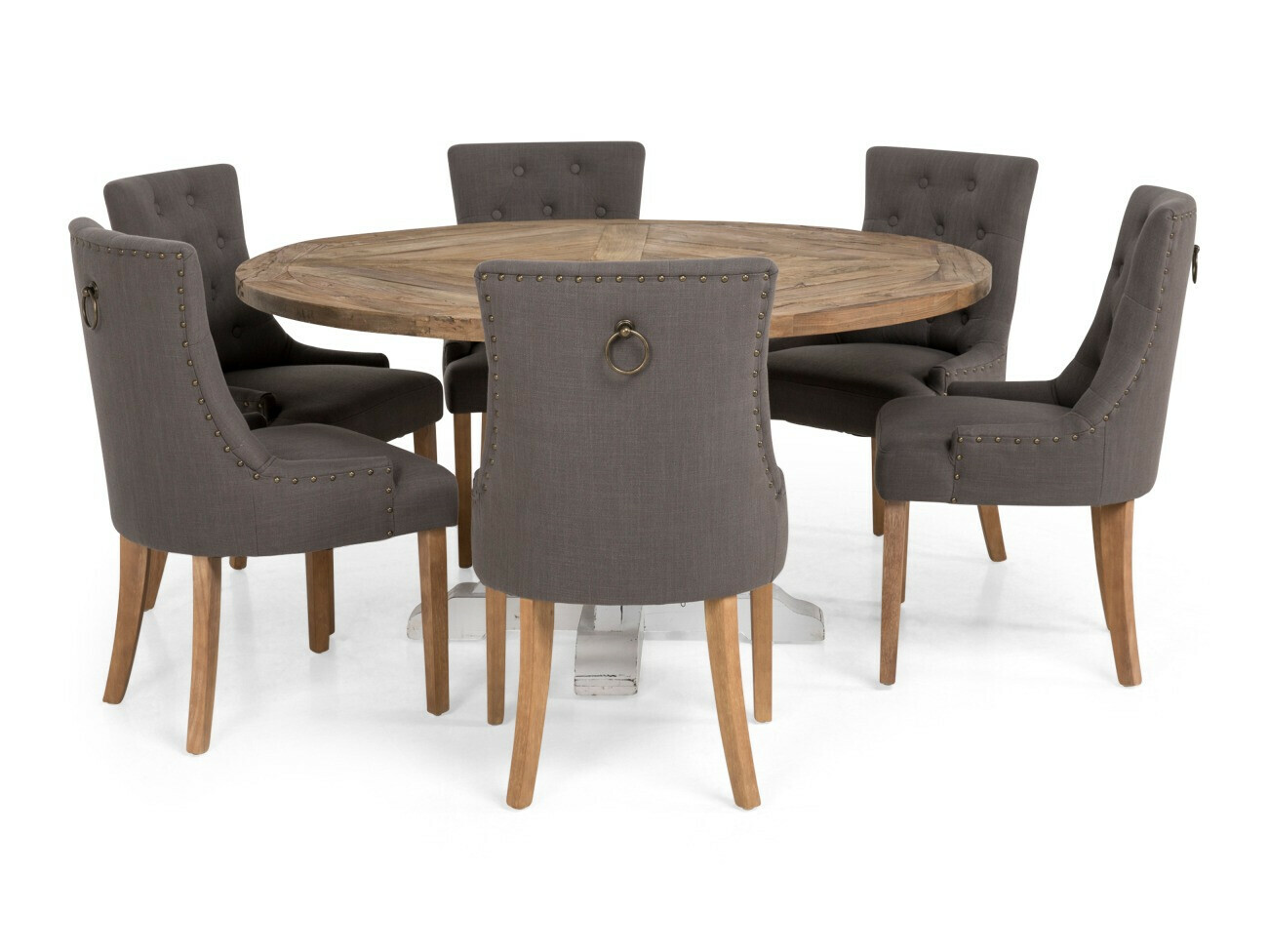 Valgomojo komplektas Bloomington 196 (Pilka)