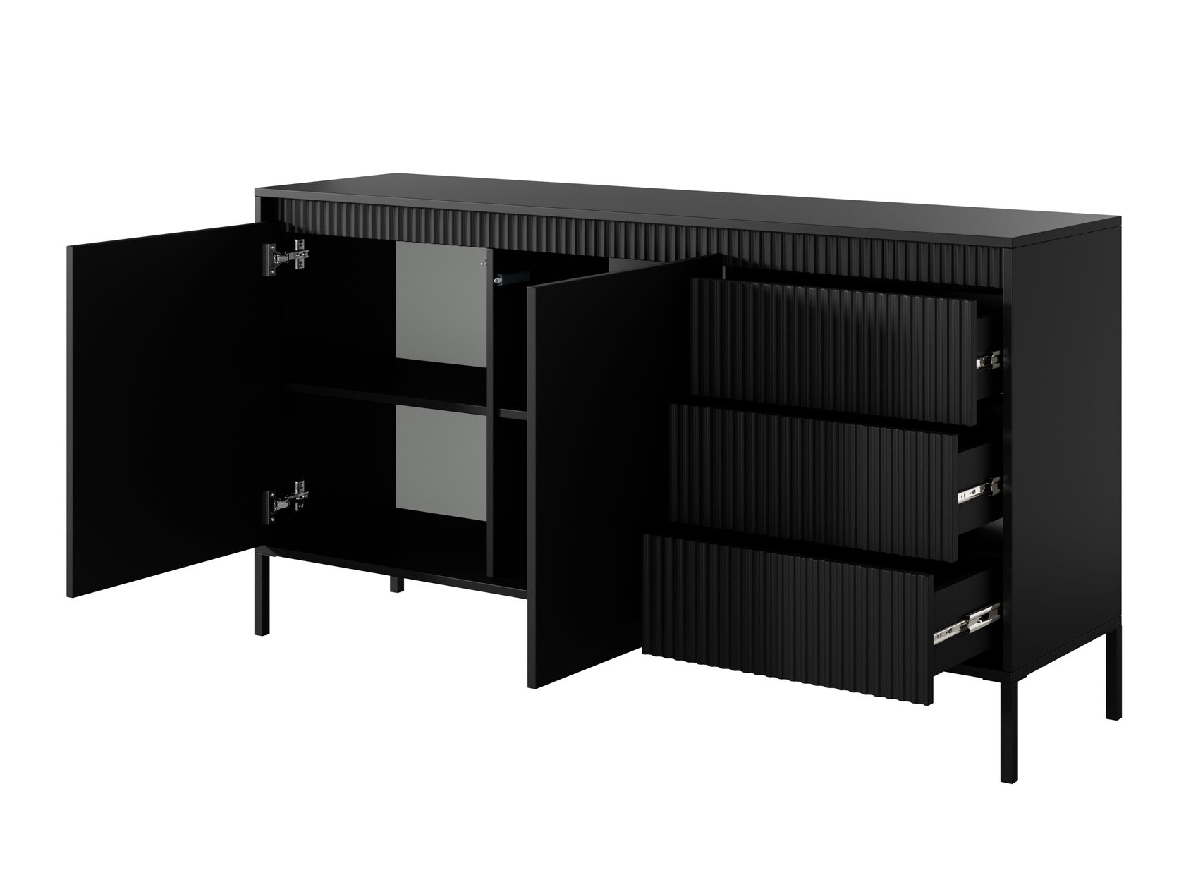 Komoda Romfele 101 (Juoda)