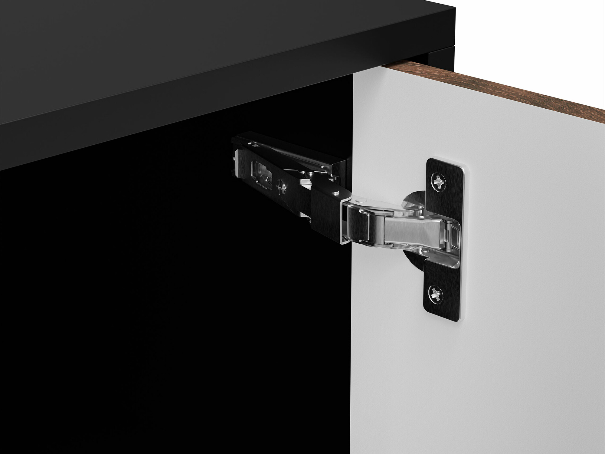 Žurnalinis staliukas Flosoru 103 (Juoda)