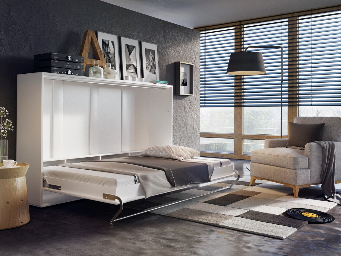 Lova-spinta Concept Pro Lenart IV (Balta)