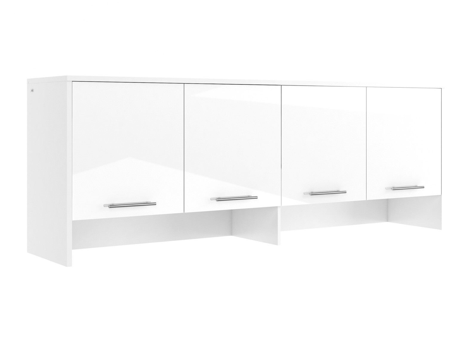Spintelė Concept Pro Lenart I (Balta + Blizgi balta)