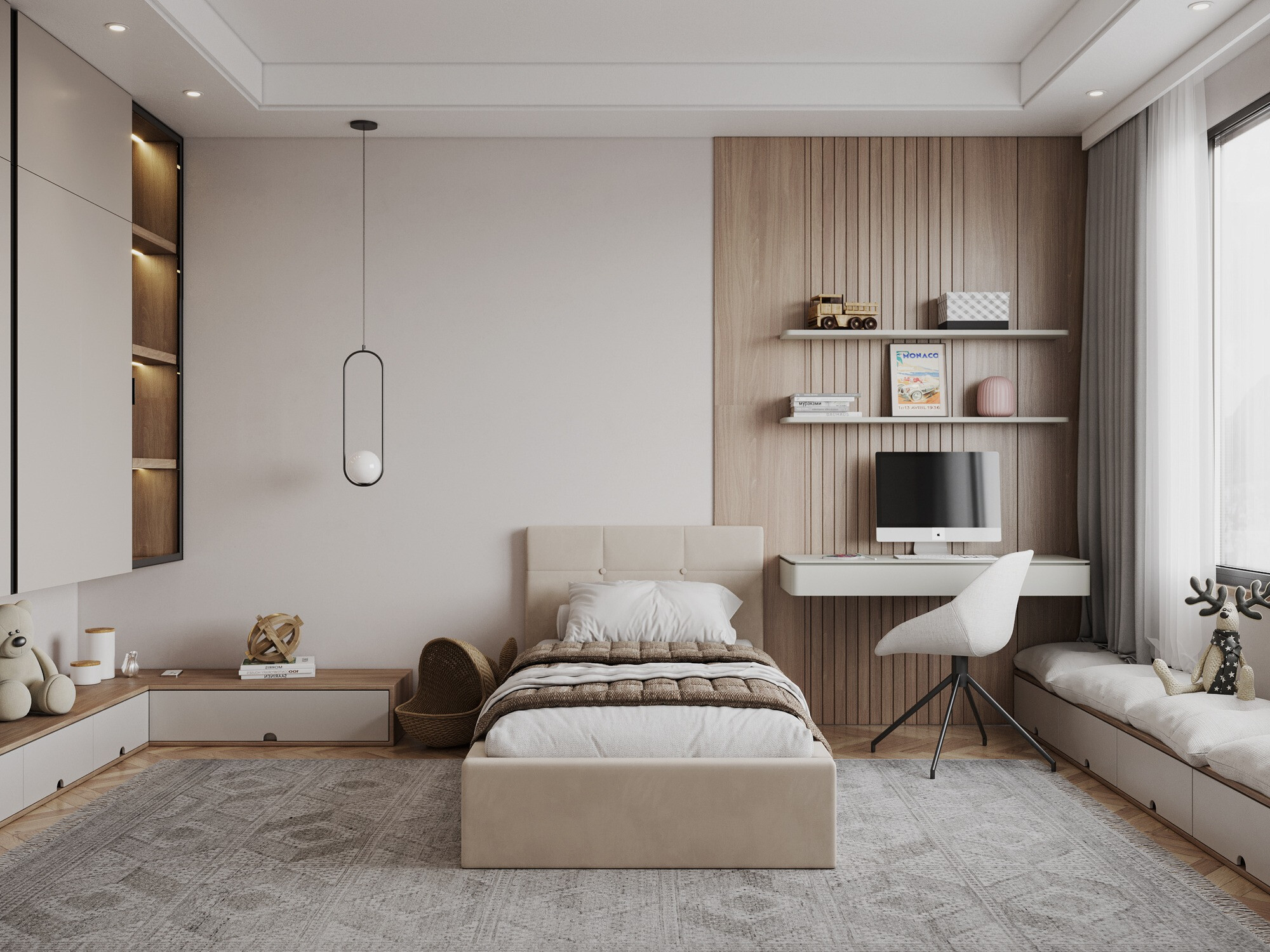 Lova Fairfield 107 (Kreminė)