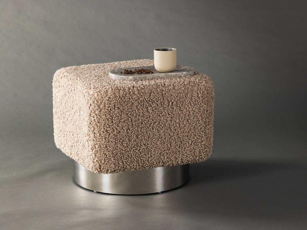 Pufas Dallas 4219 (Ruda + Sidabrinė)