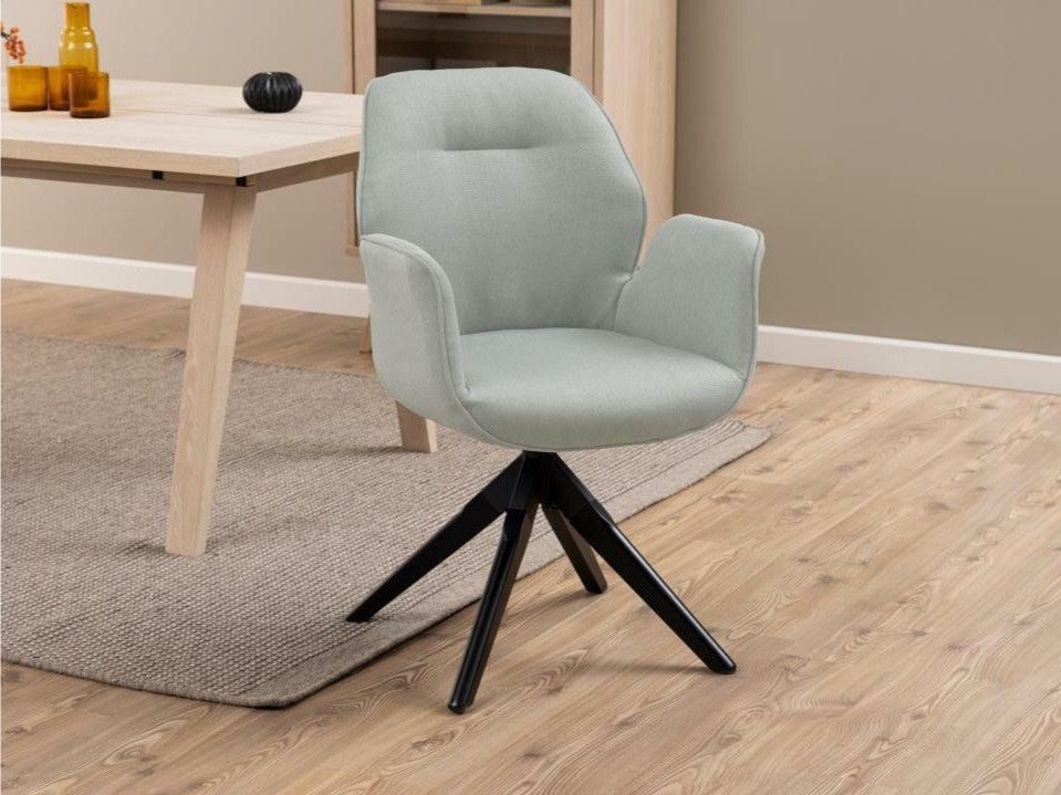 Kėdė Norsica 392 (Šviesi pilka + Juoda)